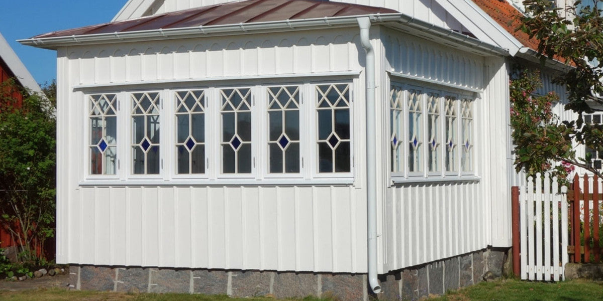 Glasverandor och altandörrar i klassiska modeller