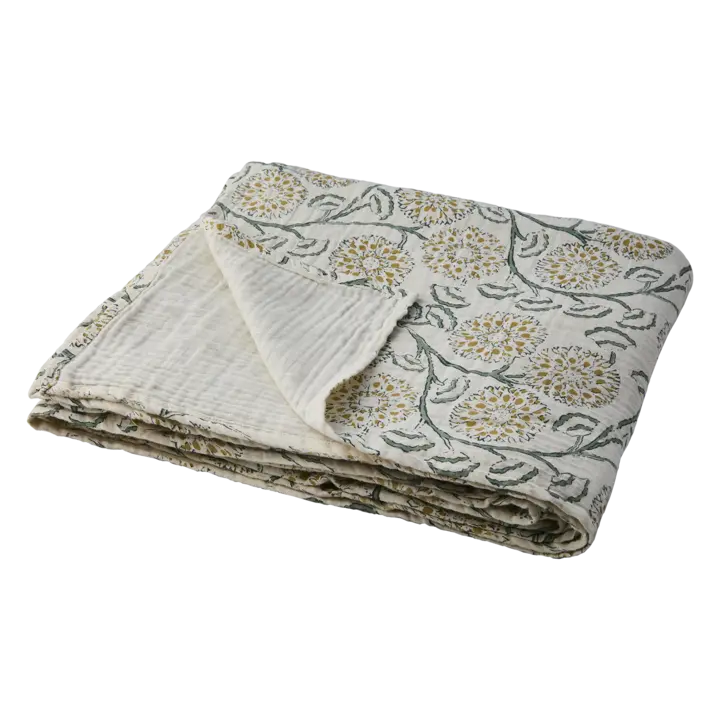 AGNES Bordsduk, Grön/gul