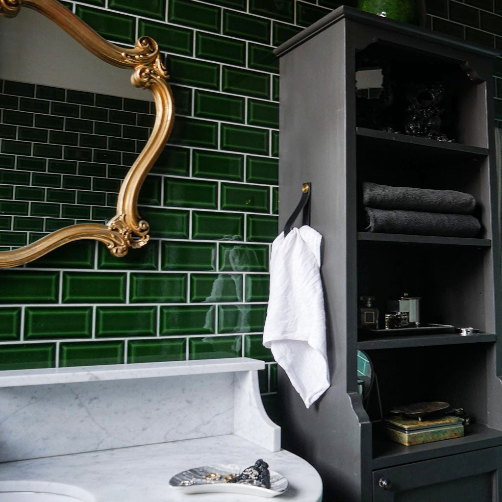 Högskåp badrum Alice antracitgrått