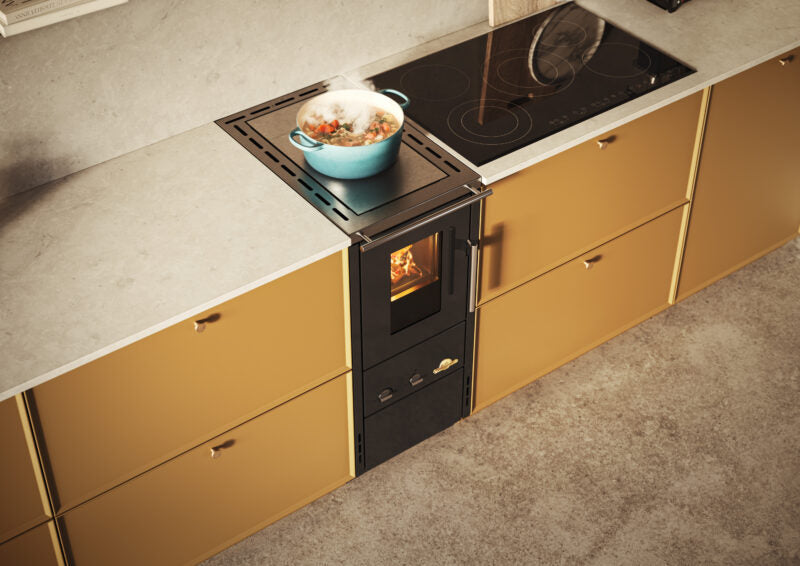 Vedspis Heimdall 390 Svart