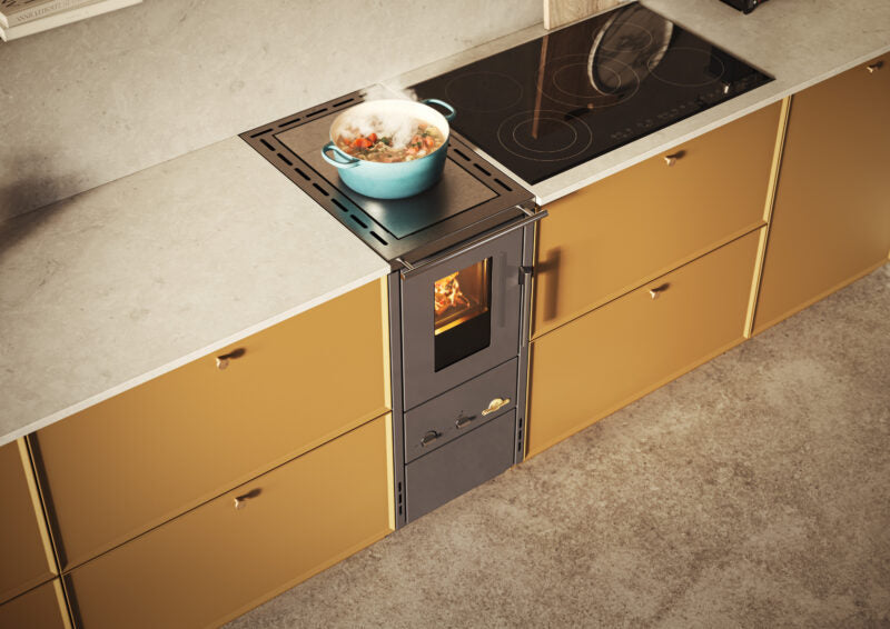 Vedspis Heimdall 390 Grå