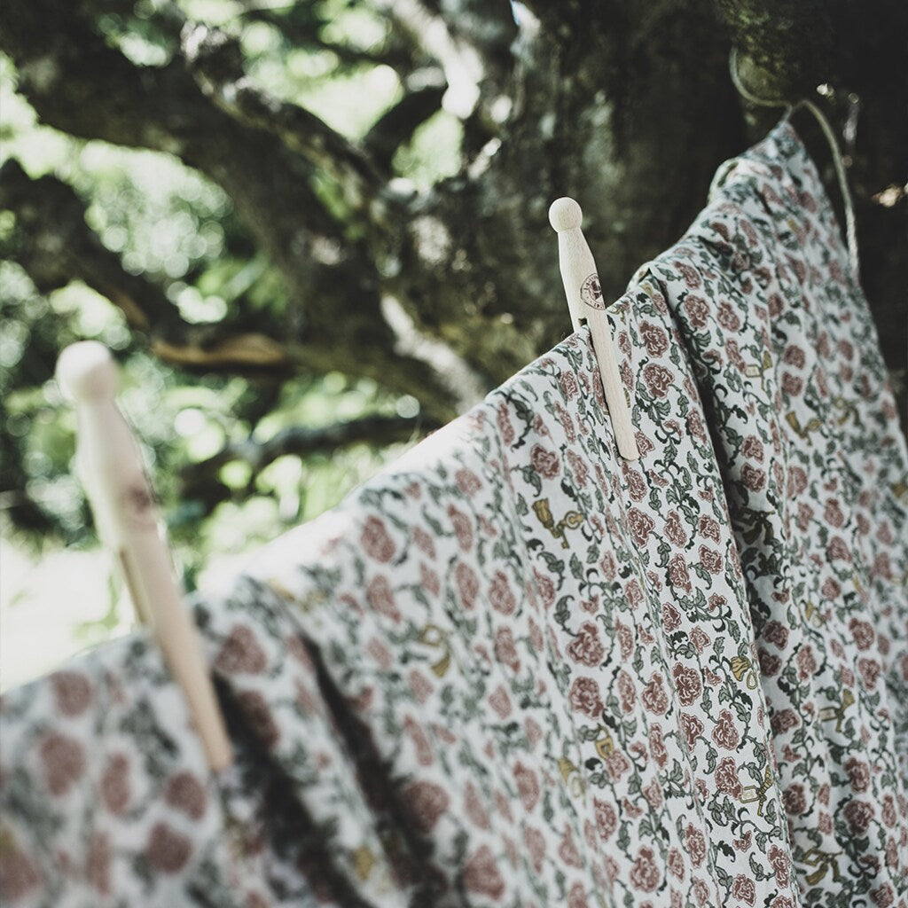 Altmodische Wäscheklammern aus holz 10er-Pack