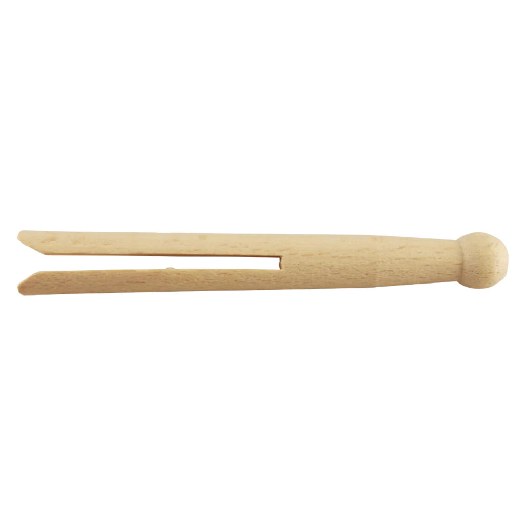 Altmodische Wäscheklammern aus holz 10er-Pack