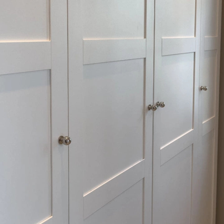 Knopp Solliden förnicklad