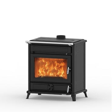 Vedspis fristående Thermorossi Agora gjutjärn