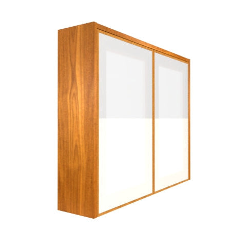 Adele Wandhängender Spiegelschrank aus Teak