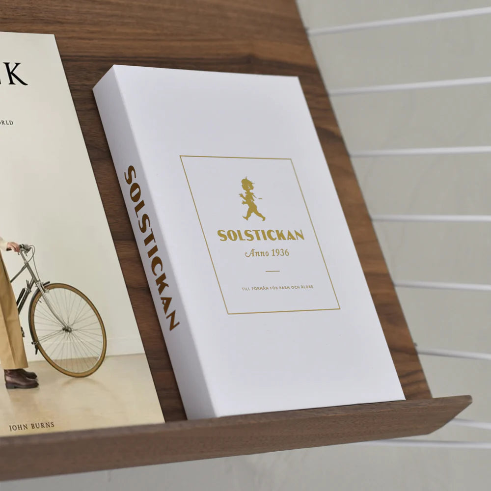 Solstickan Brandfilt vit/mässing