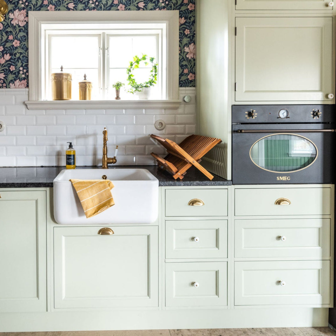 Diskställ trä hopfällbart