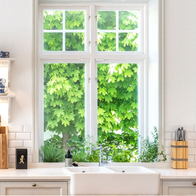 Spülbecken aus Porzellan Shaws Classic Dubbelho 800