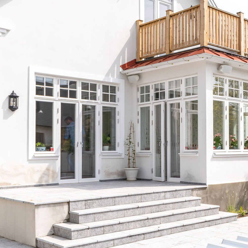 Verandadörr pardörr Skanör