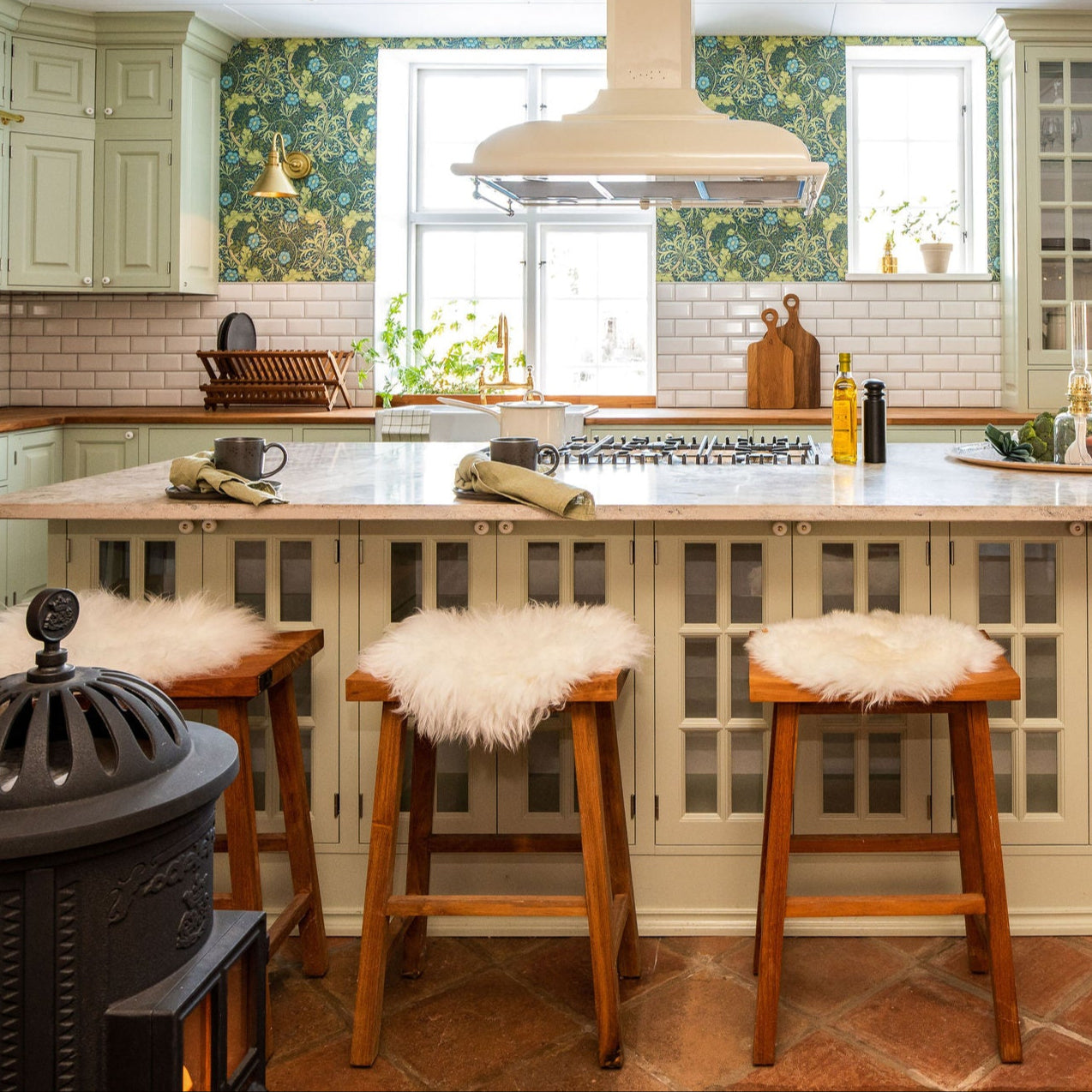 Barstol Adam i Teakholz