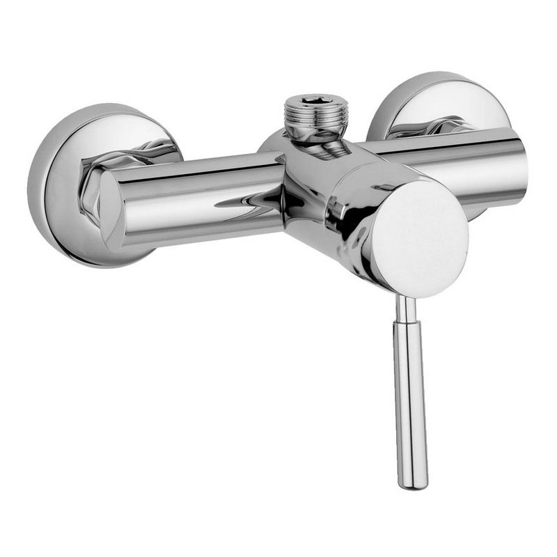 duschblandare i krom