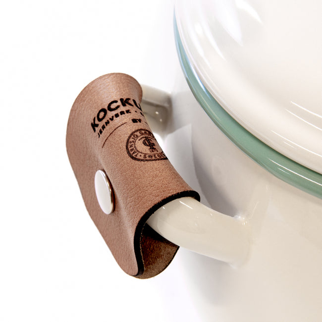 Handtagsskydd Kockums 11x6, set om 2, läder