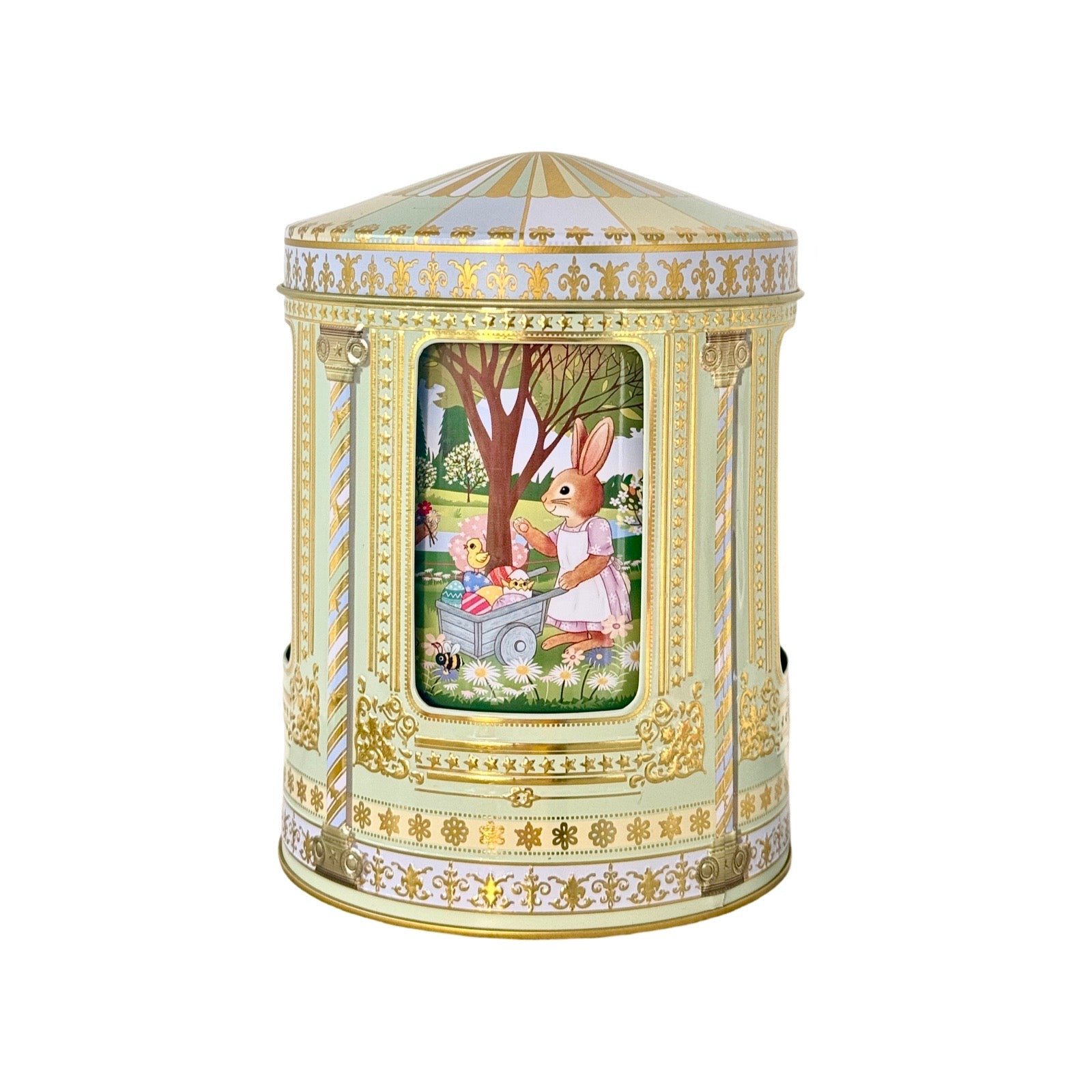 Plåtburk Speldosa Påsk