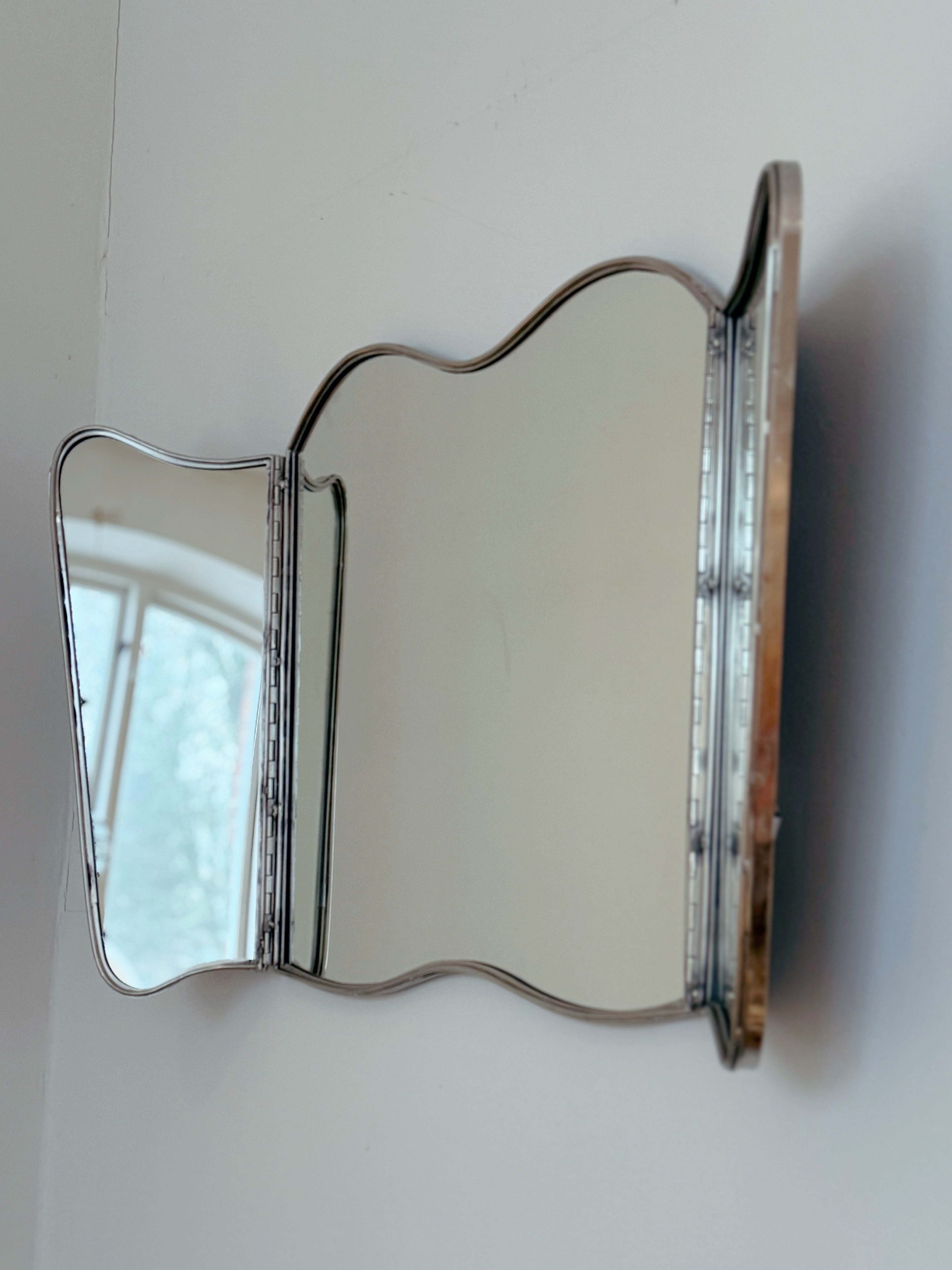 Spegel Jonna 3-delad Rostfritt Stål