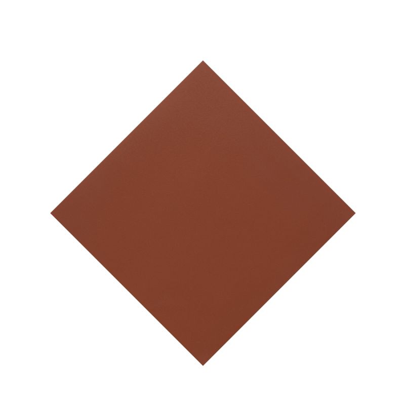 Victorian Passbit Röd är en oglaserad och genomfärgad klinkerplatta i en varm rödbrun ton. Den används tillsammans med Victorian oktagonplattor