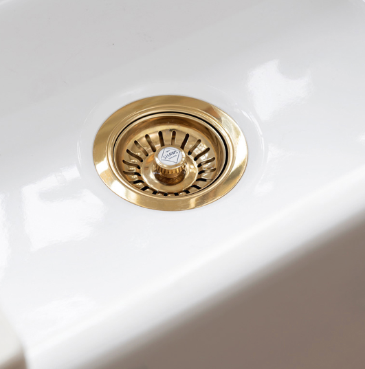 Bottenventil diskho guld