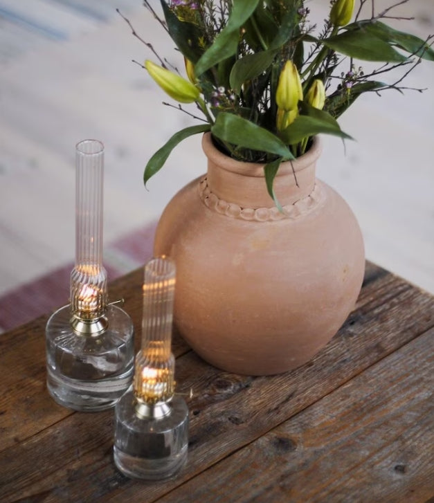 Fotogenlampa Elvira Klar Stor