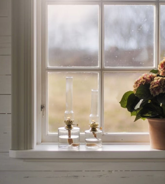 Fotogenlampa Elvira Klar Stor