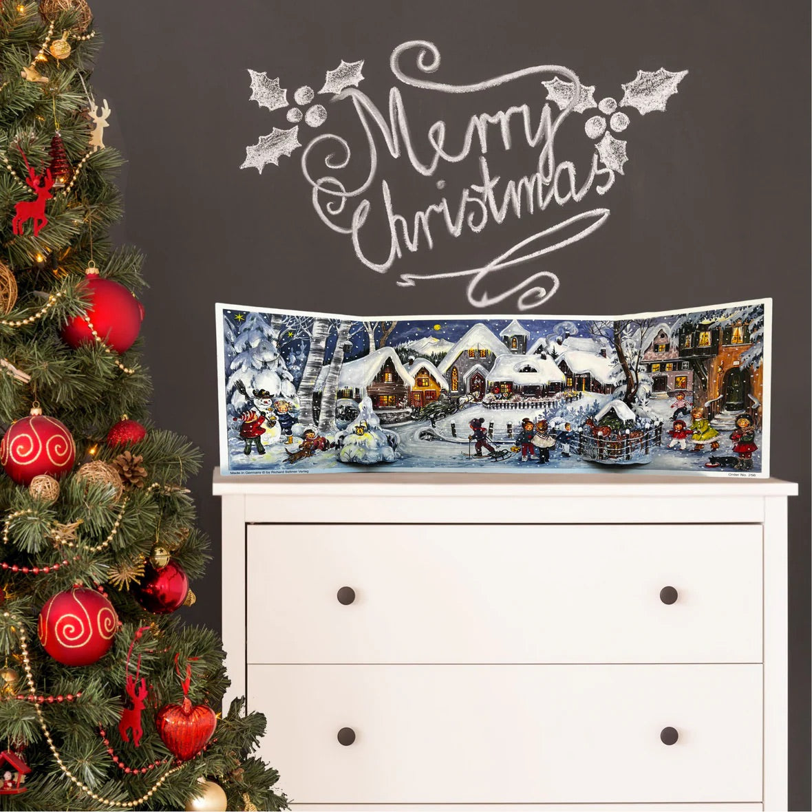 Adventskalender Schneefall