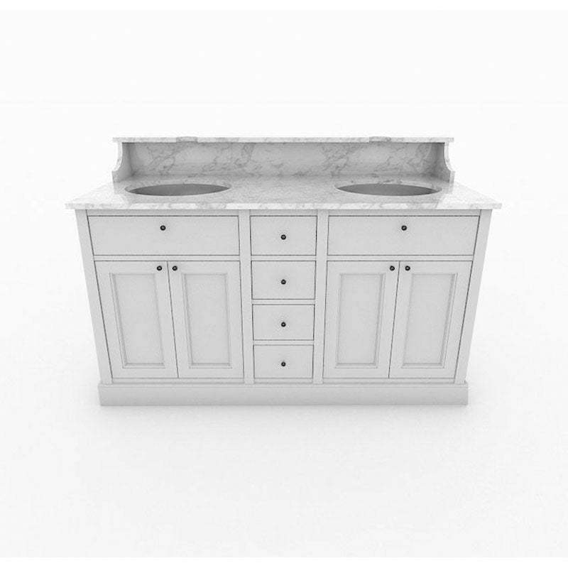 Dubbelkommod Agnes Stormy Grey