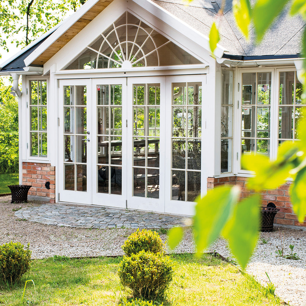 Tegelsten handslagen röd