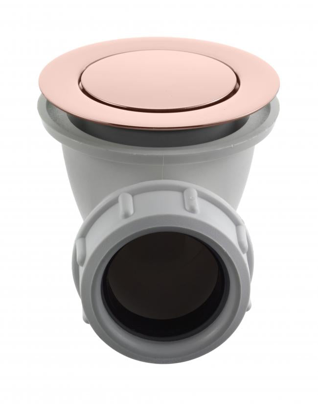 Bottenventil pop up till badkar koppar