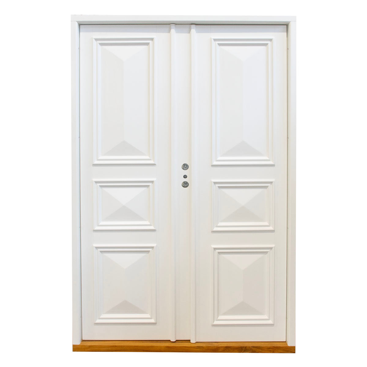 Brantevik pardörr vit