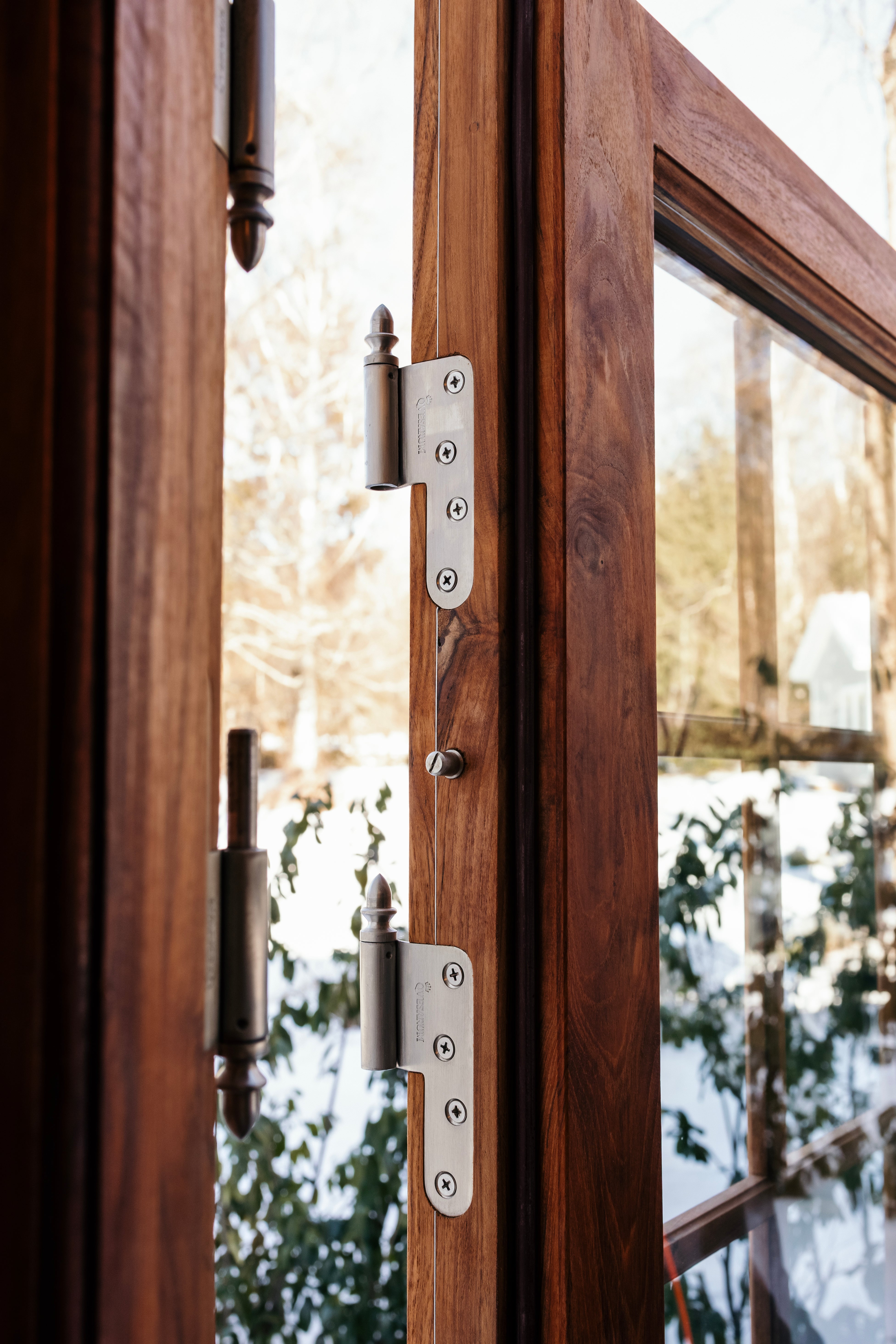 Kivik enkeldörr oljad teak 980x2080 mm