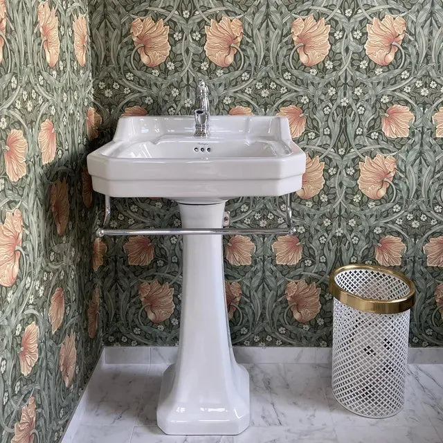 Burlington tvättställ Edwardian 560 mm på piedestal