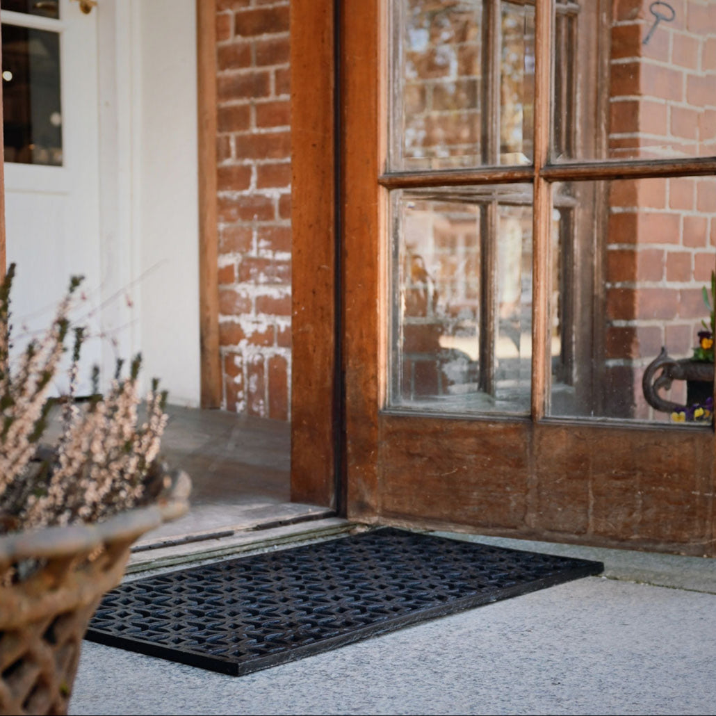 Fußabtreter aus Gusseisen Rechteckig