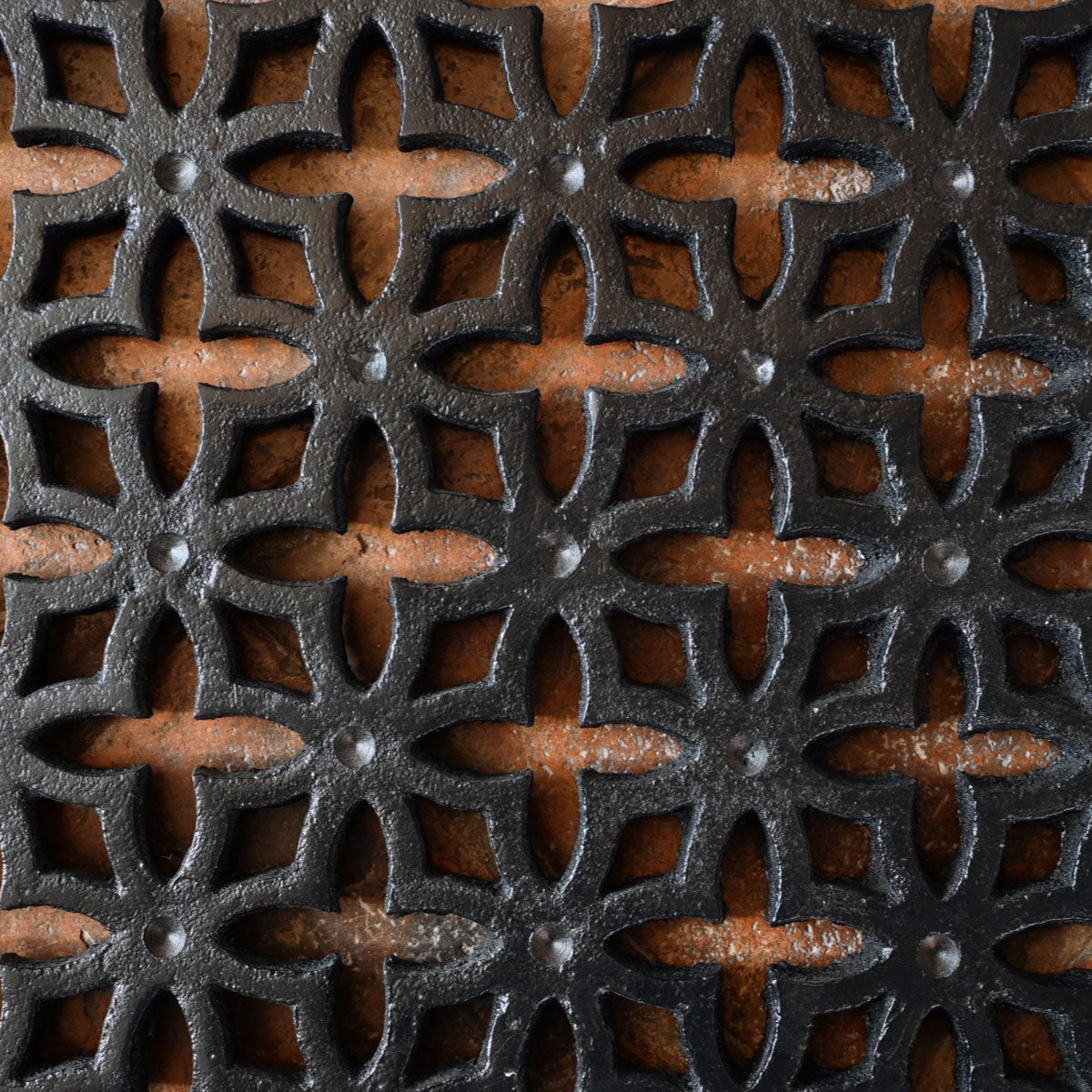 Fotskrapa gjutjärn rektangulär