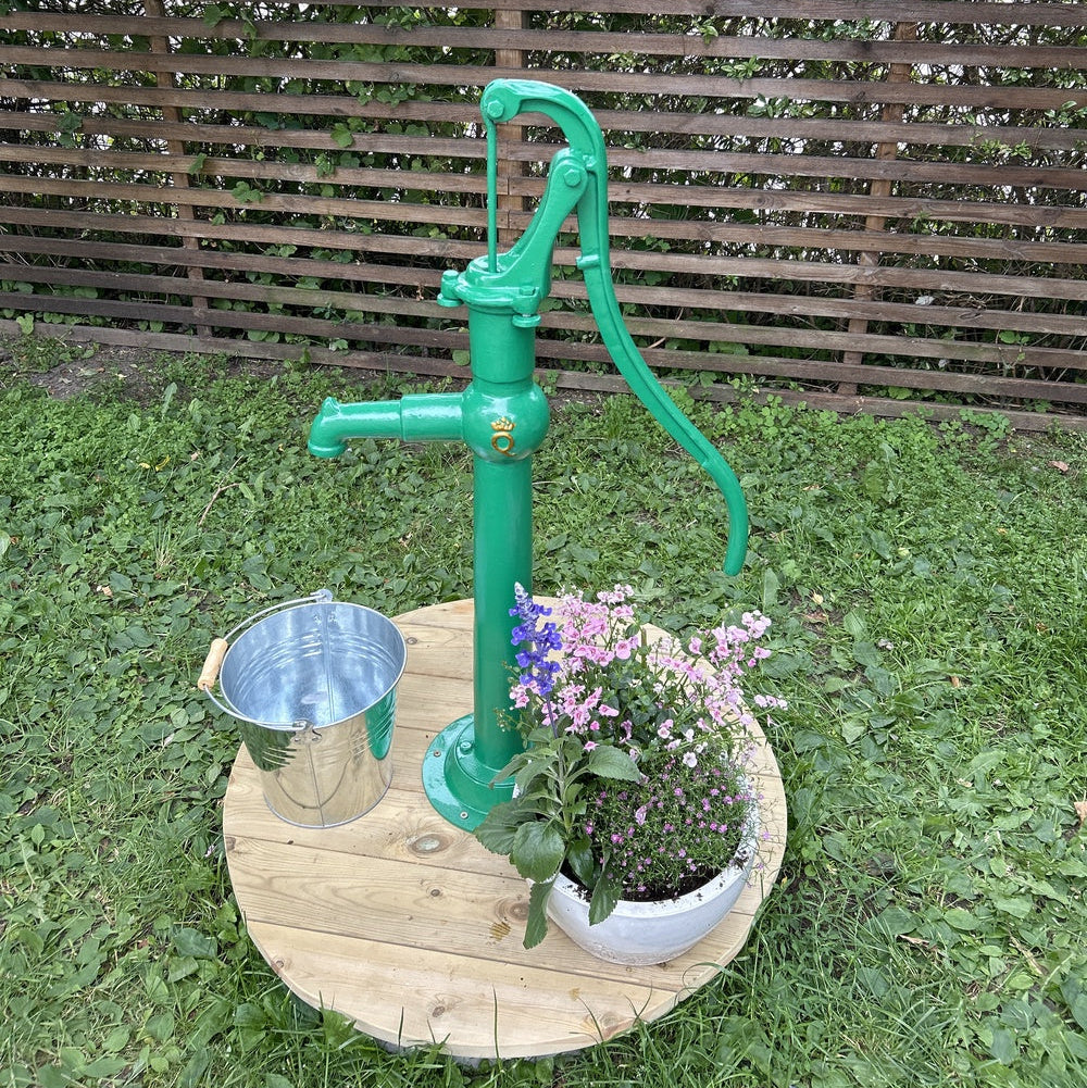 Gårdspump Grön manuell pump