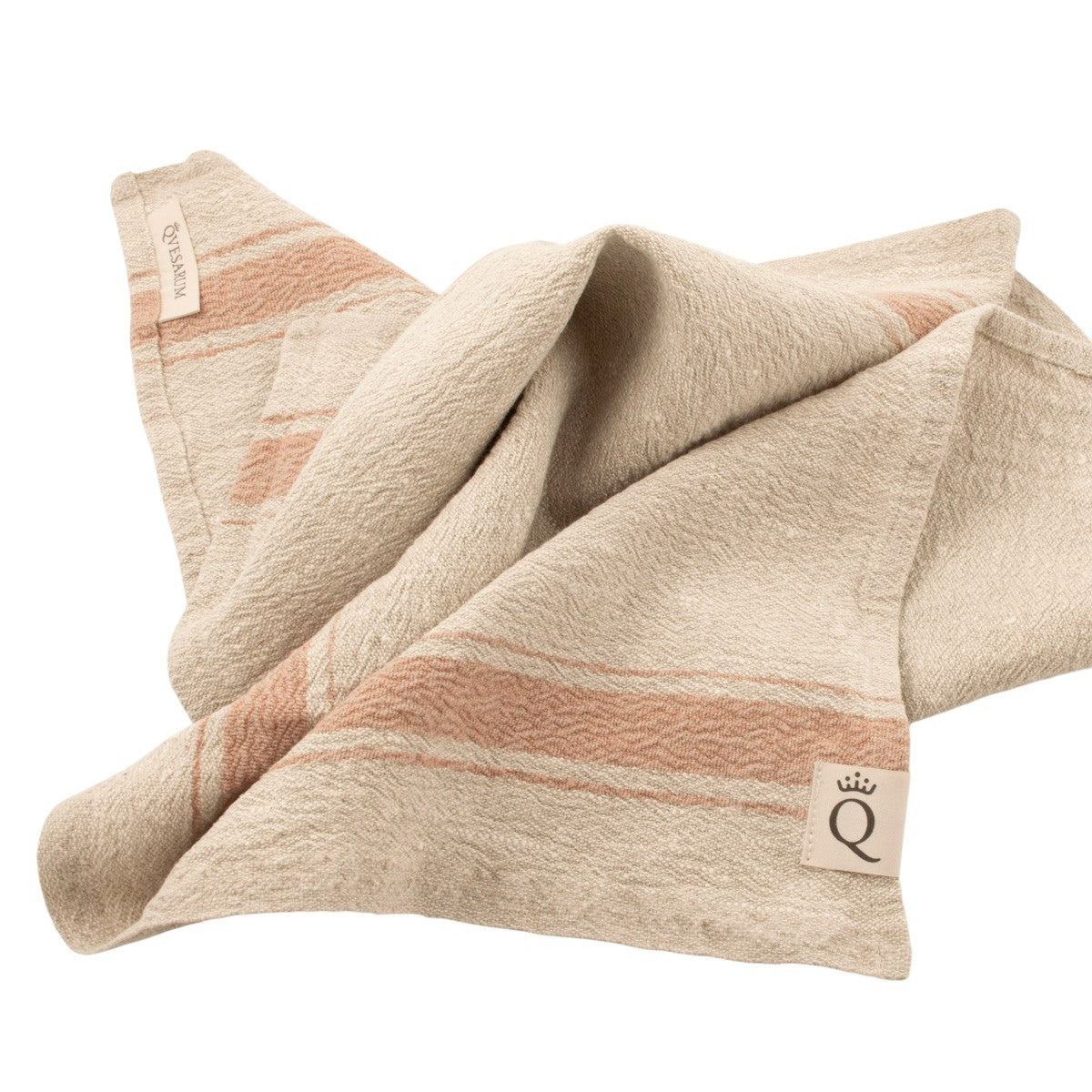 Køkkenhåndklæde Heard natur/okker 40x65 cm