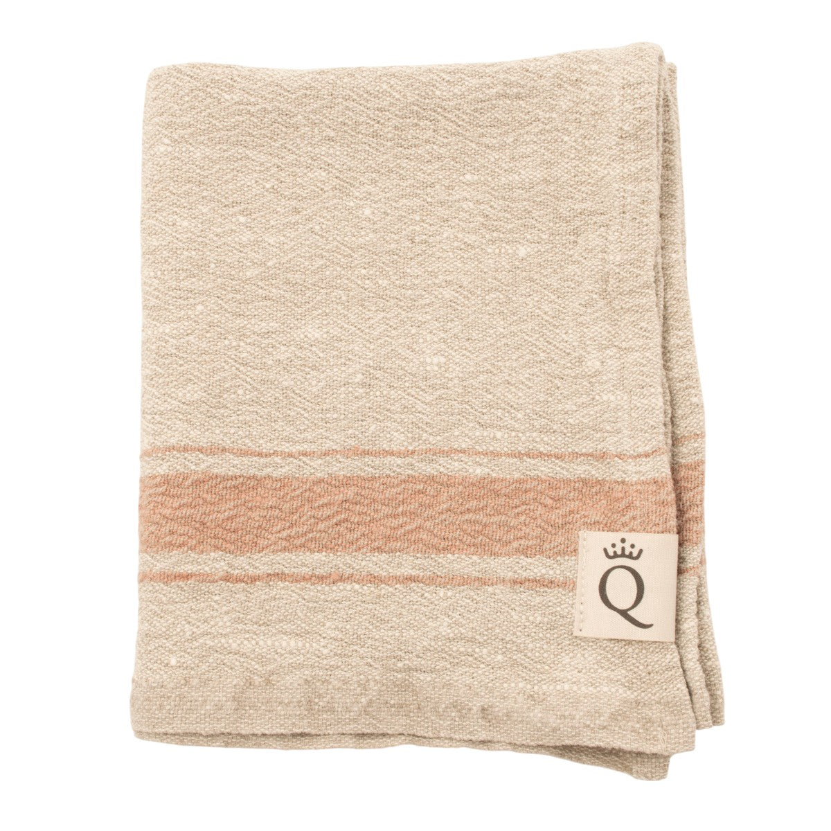 Køkkenhåndklæde Heard natur/okker 40x65 cm