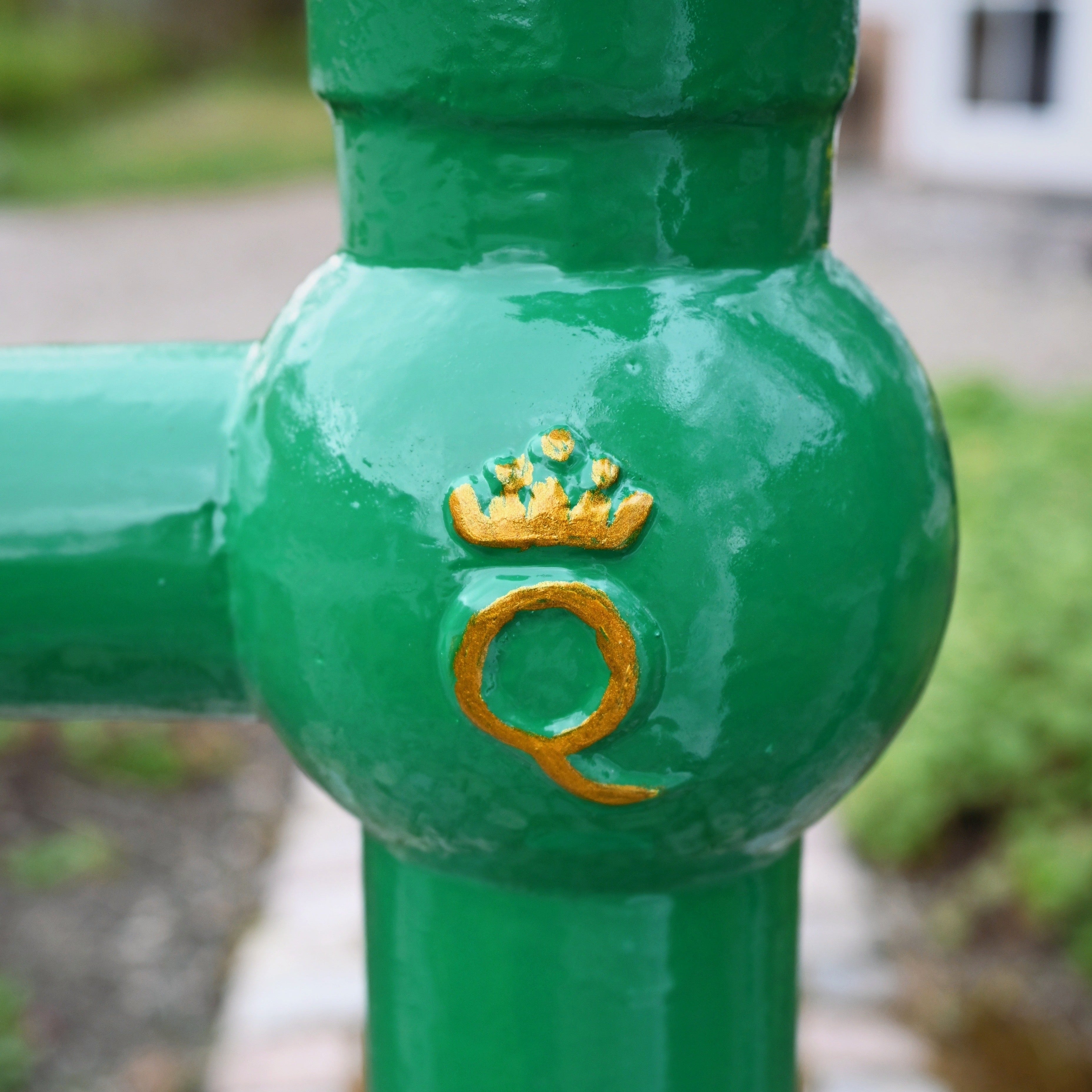 Gårdspump Grön manuell pump