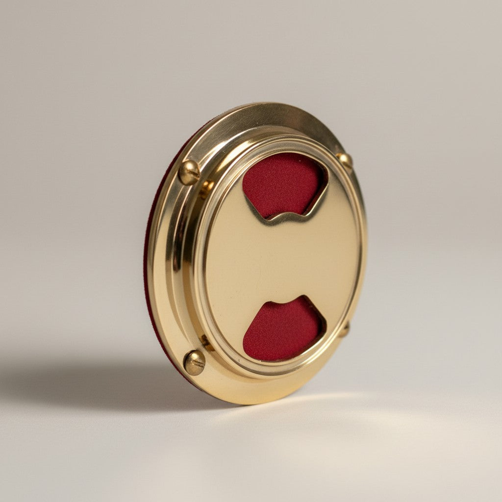 Toalettlås Mässing