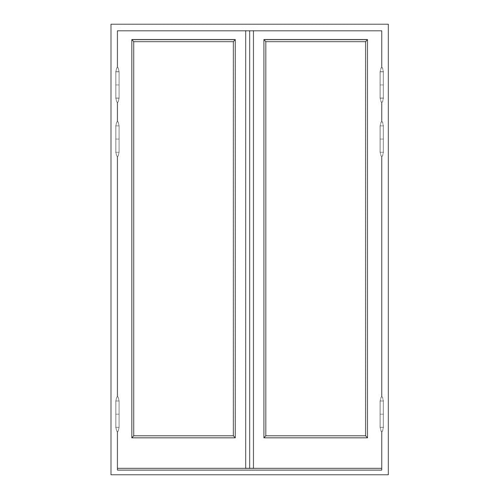 Verandadörr pardörr Skanör