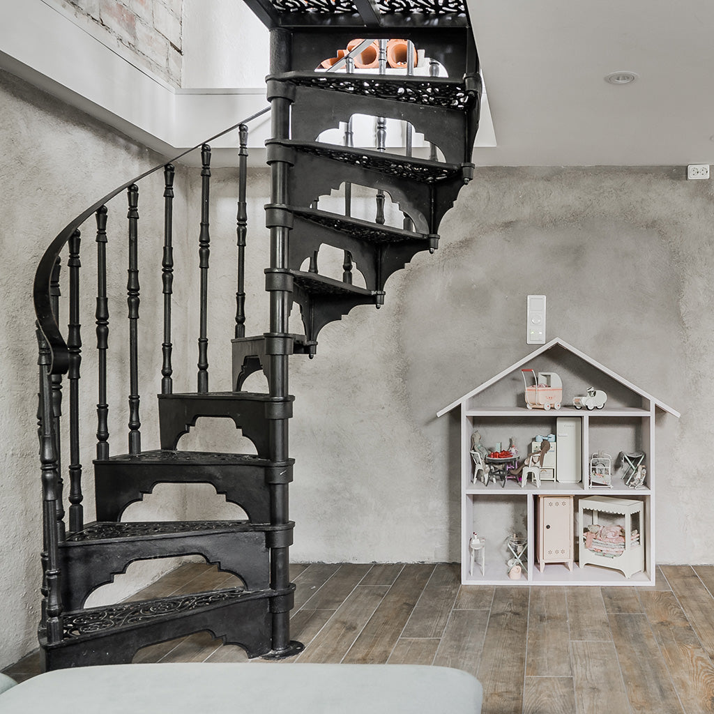 Spiraltrappa i gjutjärn