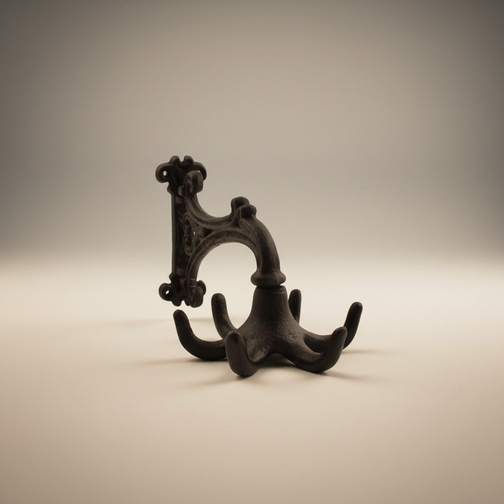 Studenthängare i svart gjutjärn