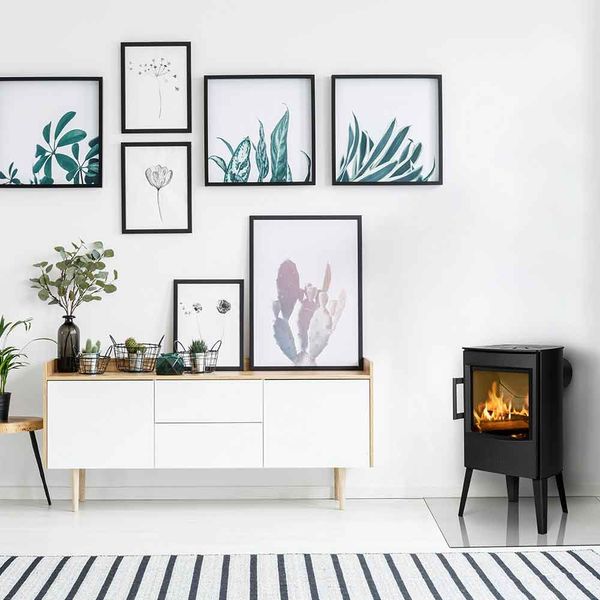 Kamin Wiking Mini 2 med långa ben