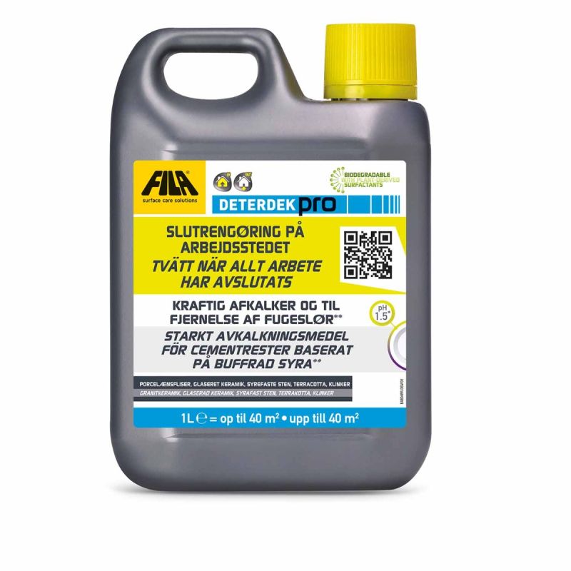 Syratvätt till Victorian tiles 1 liter | Fila deterdek