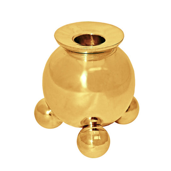 Kulljusstake i mässing liten