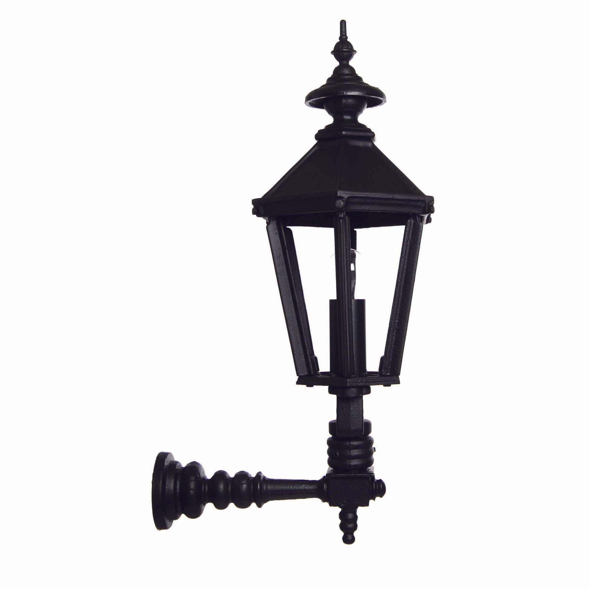 Laterne 6-eckig gerade Halterung