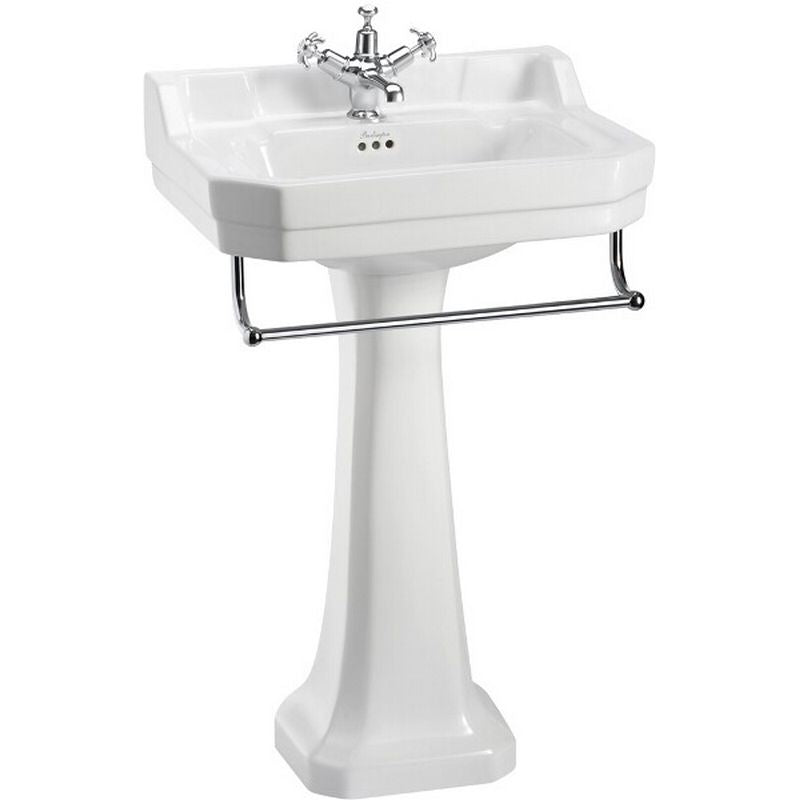 Handduksräcke 56 cm krom