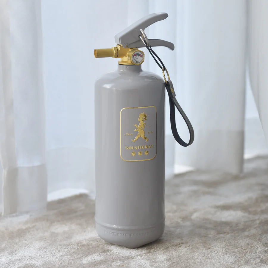 Solstickan Brandsläckare grå/guld 2kg