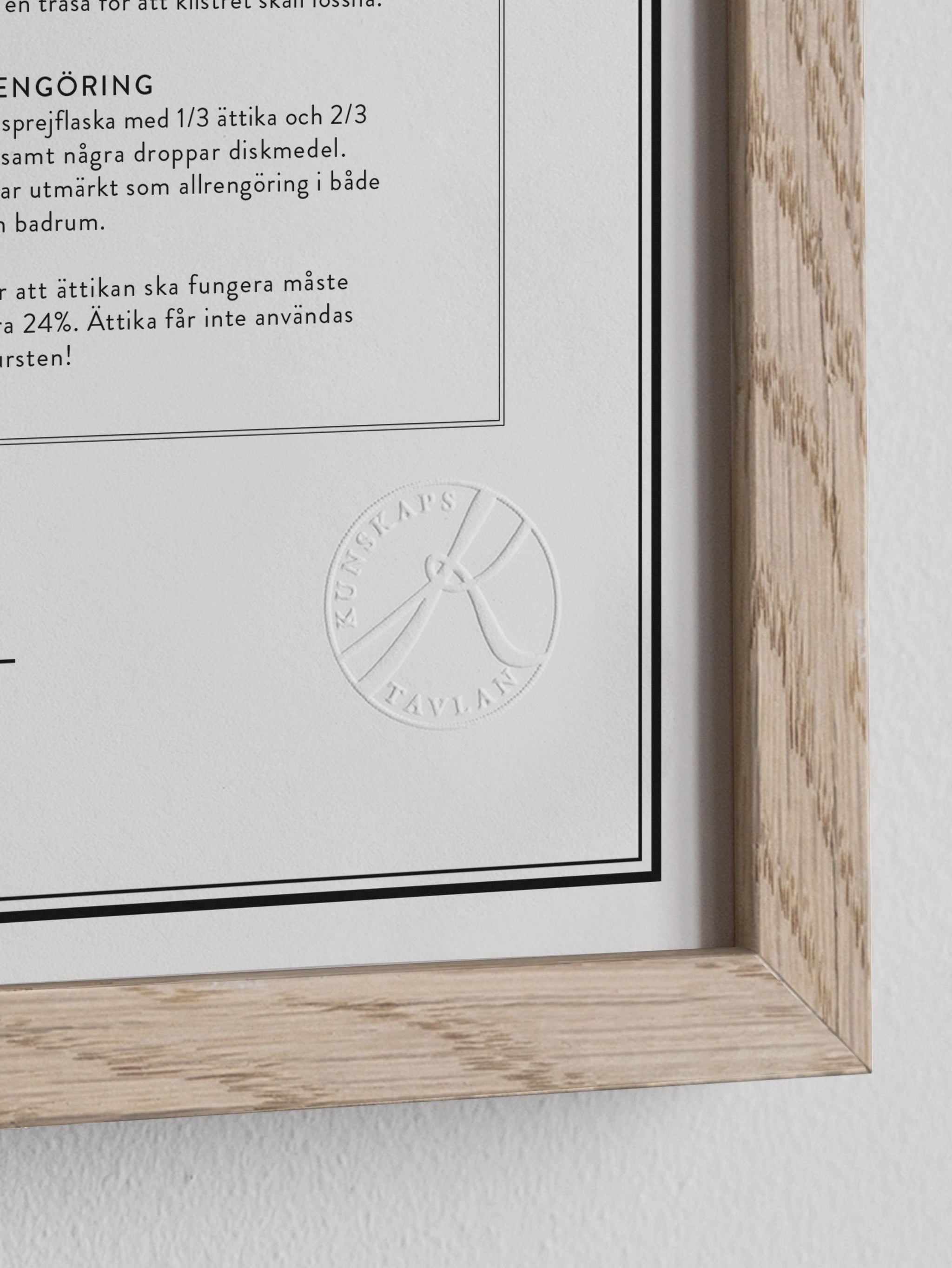 Kökstavla Husmorstips Kunskapstavlan