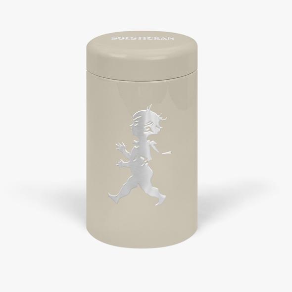 Solstickan tändsticksrör sand