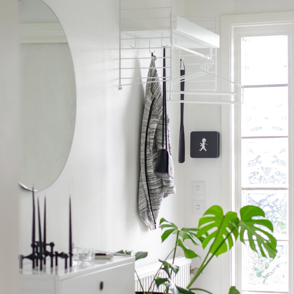 Nyckelskåp Solstickan svart