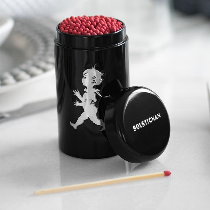 Tändsticksrör Solstickan svart